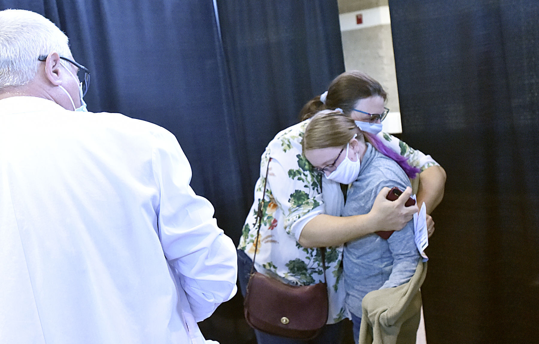 Hugs and vaccines